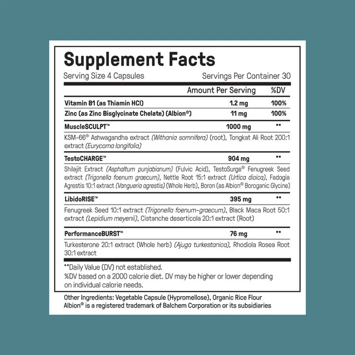 Men’s Hormone & Body Composition Support Formula