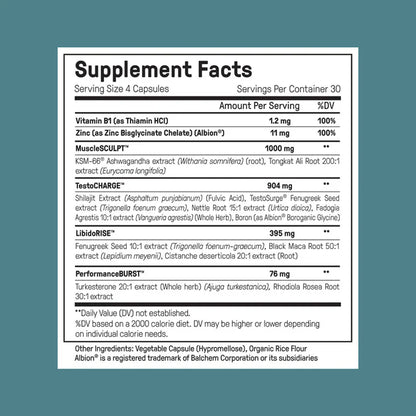 Men’s Hormone & Body Composition Support Formula