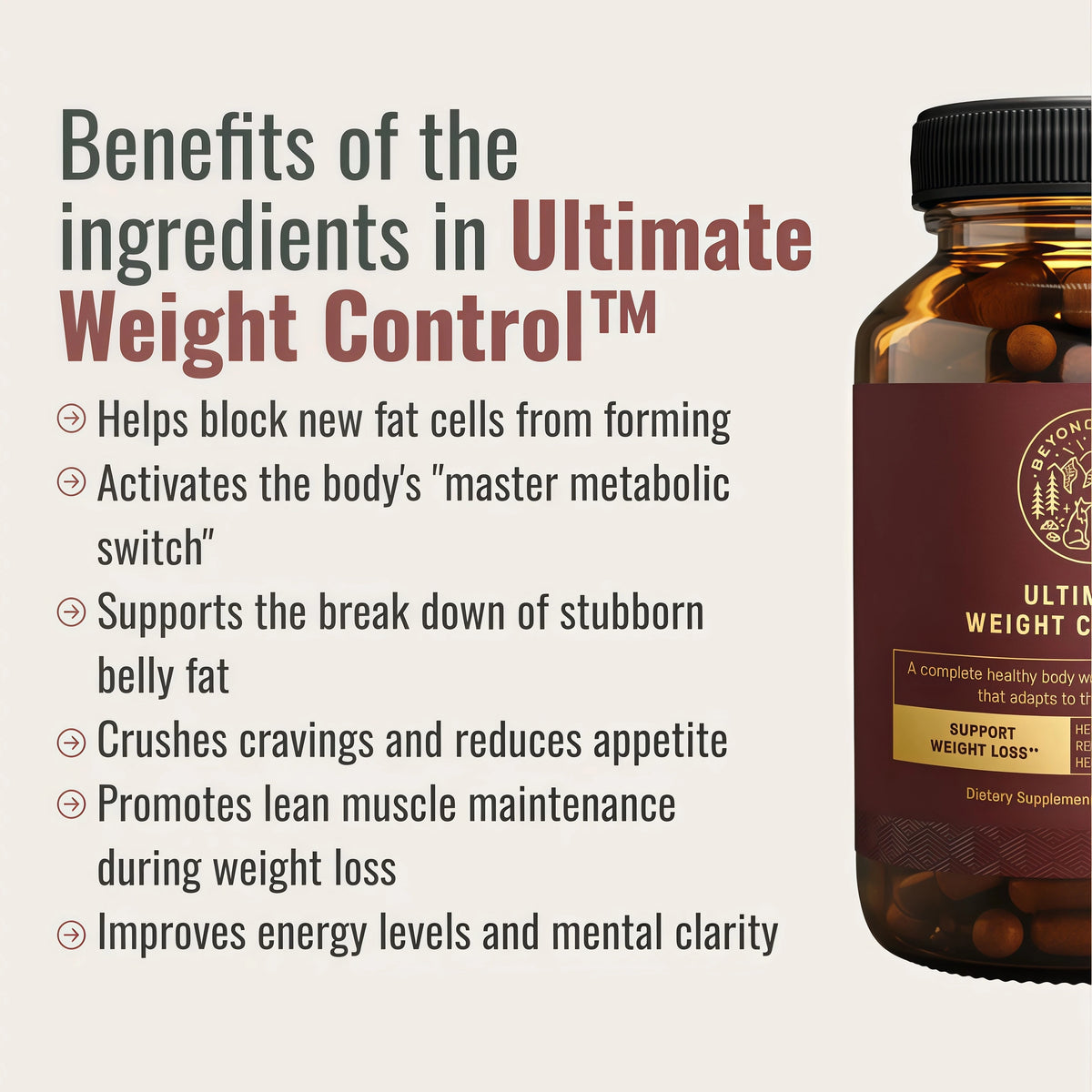 Weight Management & Metabolic Support Supplement